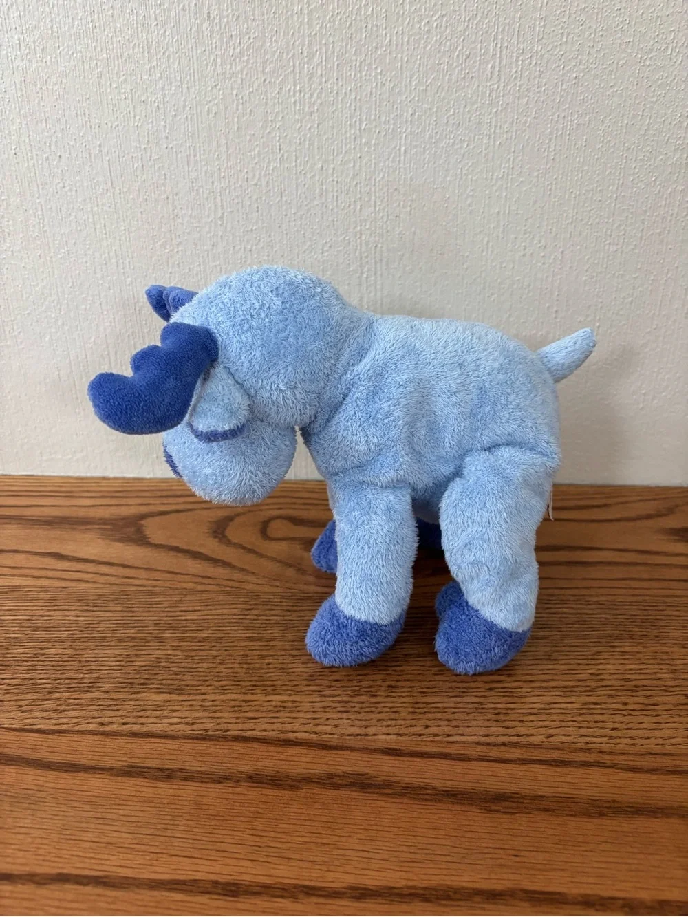 Vintage TY Pluffies Bloose the Moose Plush Toy Tylux 2006